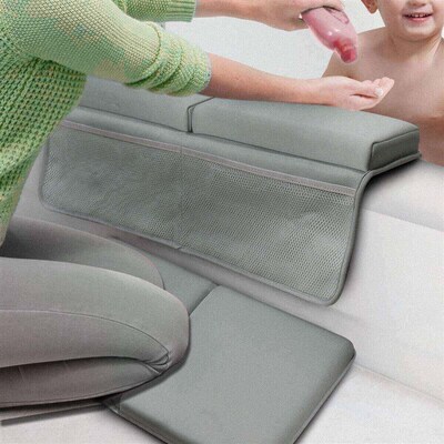Baby Shower Mat Non-slip Bath Bathtub Bags Support Storage