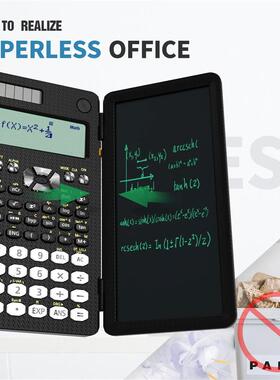 NEWYES Mini Scientific Calculator with Writing Tablet Calcul