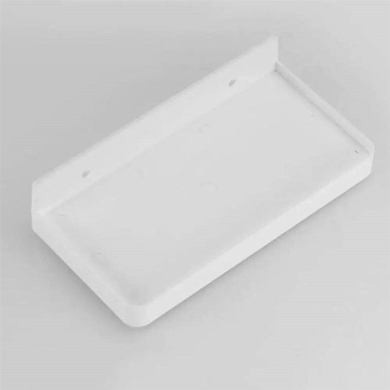 Paper Stand Wall Mounted Bathroom Shelf Punch-Free Plastic T