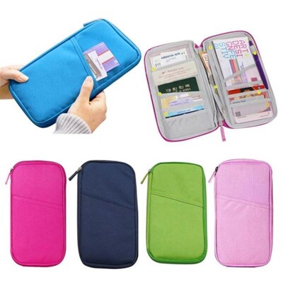 bas travel passport holder ticket wallet ha