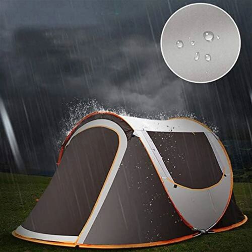 3-4 Person Instant Pop Up Tent - Quick 1-Second Setup, All-S