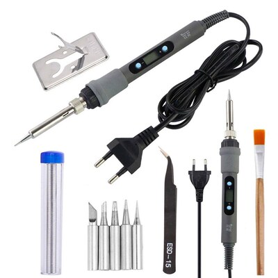 Adjustable Digital Display 80W Electronic Soldering Iron Ele