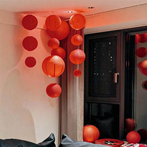 New Year Of Horse New Year Lantern 2026 New Years Day Red L