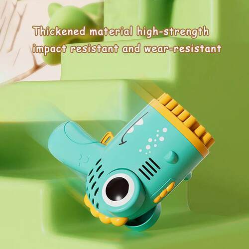 40 Hole Dinosaur Bubble Handheld Bubble Machine, Electric Bu