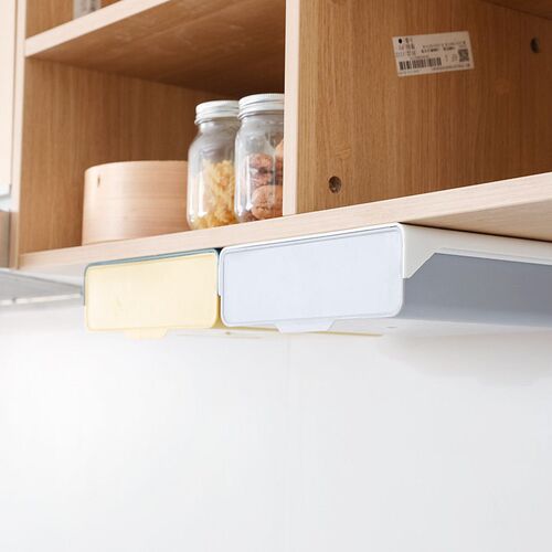 Under Desk Drawer Adhesive Storage Box For Office Hidden Sto