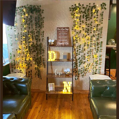 LED light strip Artificial vines Ivy Party Decoration lights