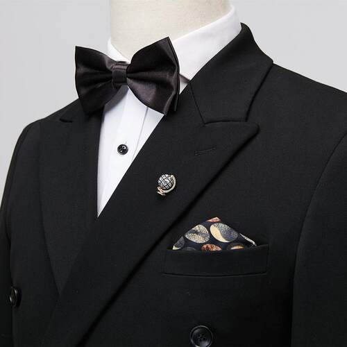 Mens Double Breasted Suits Terno Masculino Slim Fit Mens Fo