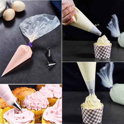Disposable Piping Bags Pastry Bag Cake Decorating Frosting