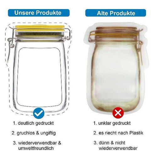 50pcs Shaped Packaging Self-sealing Bags Aluminium Foil