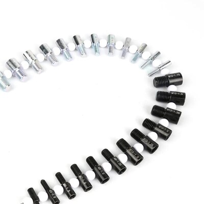 Portable Bolt Nut Screw Thread Checking Checker Size Gauge M