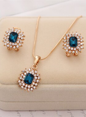 Hesiod Women Austrian Crystal Luxury Alloy Rhinestone Jewelr