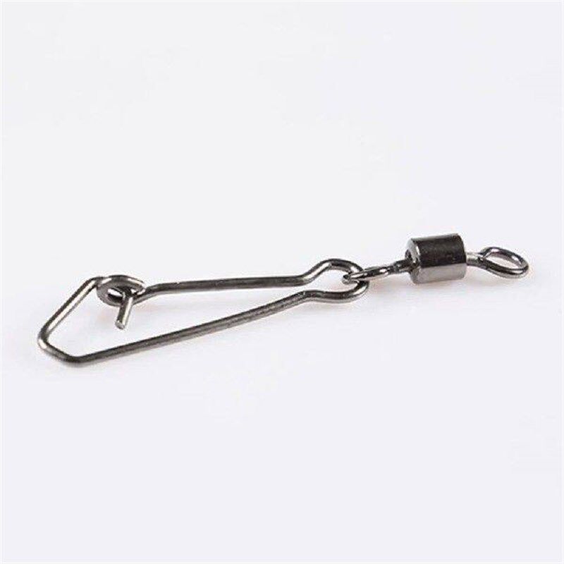 1/3/5PCS lot Fishing Swivels Stainless Steel Rolling Swivel - 实物图