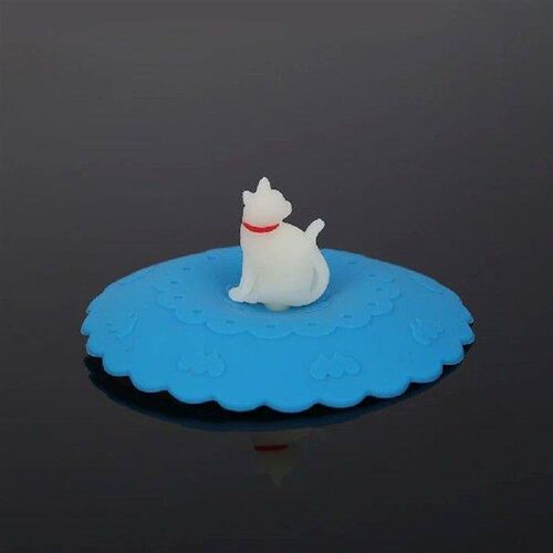 Cute Silicone Suction Lid for Mugs - Anti-Slip & Heat