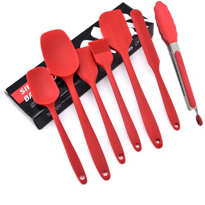 7-piece Cream Cake Scraper Set, Seven-piece Baking Oil Brush