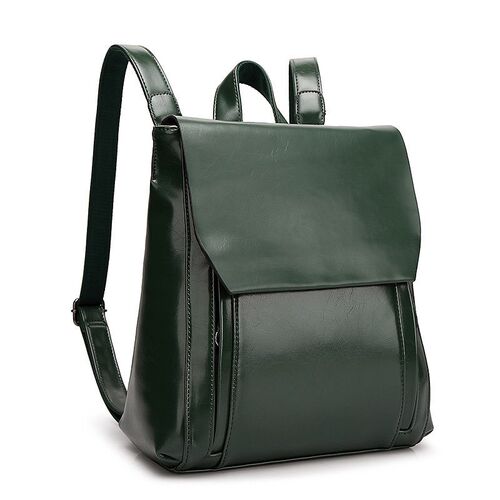 2025pu Leather Womens Bag With Soft Surface, Retro College