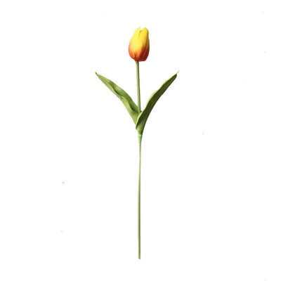 PU mini tulip flower wedding decoration simulation plant ros