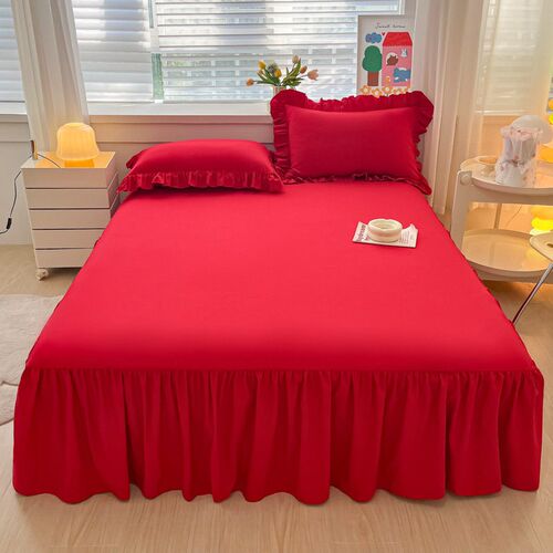 2025 Factory Direct Supply Multi-size Single Bed Skirt Solid