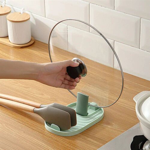 Multifunction Ladle Spoon Rest Holder Utensil Organizer Spat