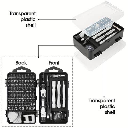 122 in 1 Screwdriver Set Precision Magnetic Screw Driver Bit