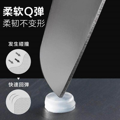 Silent silicone chair leg caps, wear-resistant stool foot pa