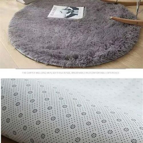 Plush round carpet living Room Decoration Childrens Bedroom