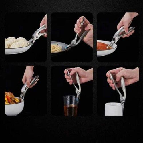 Bird Shaped Dish Clamp Pot Pan Gripper Clip Hot Dish Plate