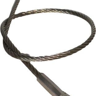 压制30不锈钢钢丝绳鱼眼端子接线鼻 钢丝绳连接器接头 安全防护