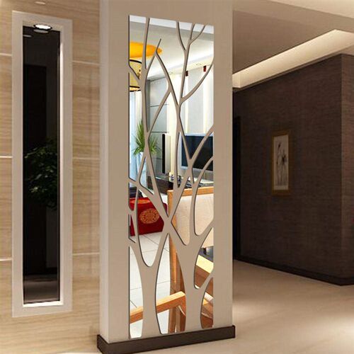 3D Mirror Wall Sticker ree Acrylic Decal DIY Art Mirror Surf