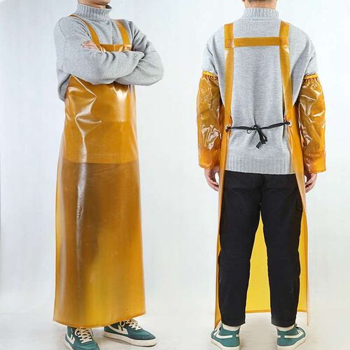 Oil-proof beef tendon apron labor protection work aquatic ki