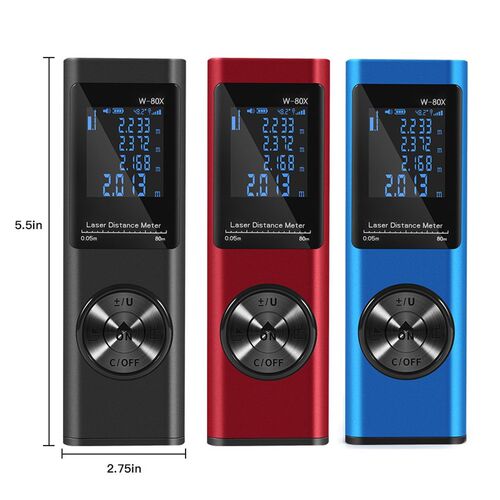 80m Handheld Mini LCD Digital Laser Distance Meter Measure R