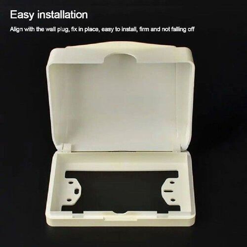 Wall-mounted Switch Protective Cover Plastic Self-Adhesive