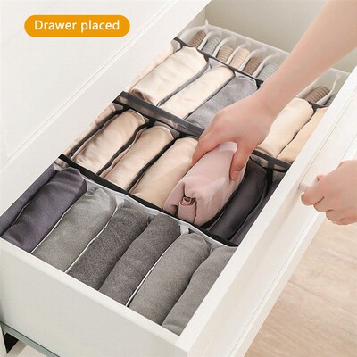 Clothes Organizer Jeans Storage Box Organizer Box Wardrobe C