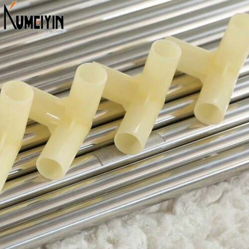 Single bed curtain rod is laid on the bed curtain frame of