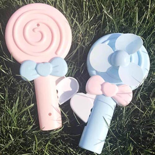 【Free Shipping】Handheld Cartoon Lollipop Fan, Childrens T