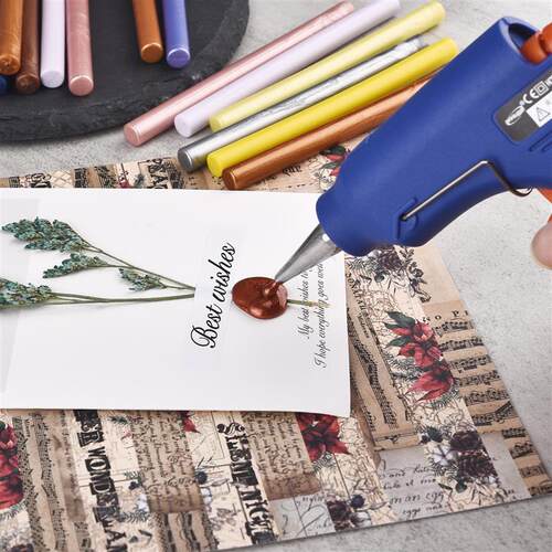 5pc DIY Seal Wax Sticks For Melting Glue Gun Sealing Wax Sti