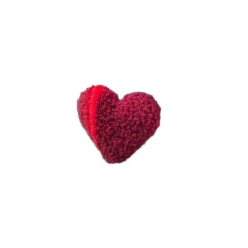 Car Plush Heart Ornament, Cute Heart-Shaped Car Dashboard De