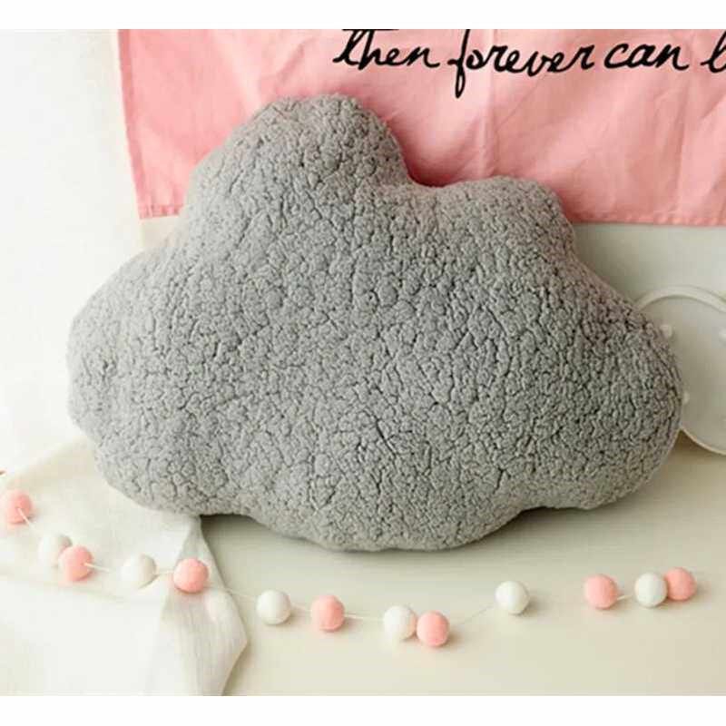 Style Soft Nordic Clouds Throw Pillows Living Room Sofa Bedr图片