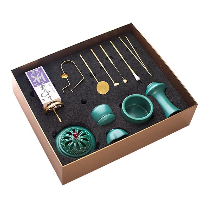 烧绿香道用具空熏装家用打香篆工具香粉香模香勺香篆炉香具,家居饰品,香篆,淘宝优惠券,粉丝福利购,淘宝优惠卷