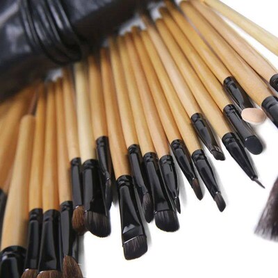 Gift Bag Of  24 pcs Makeup Brush Sets Professional Cosmetics