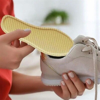 Heated Insoles Shoes Sole Mesh Deodorant Breathable Cushion
