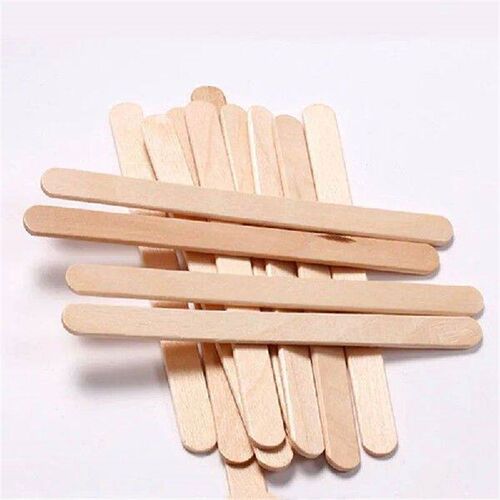 50/100pcs Natural Wooden Ice Cream Spoon Stick Kitchen Hand