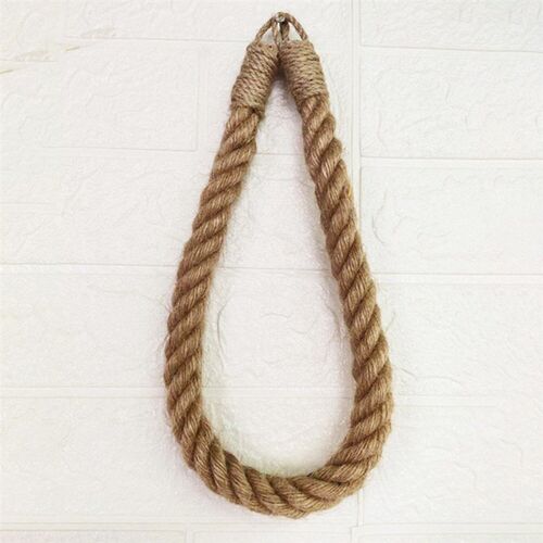 40/50/60/70cm Vintage Style Woven Hanging Rope Toilet Paper