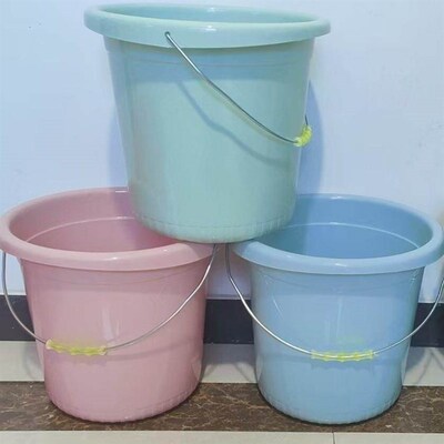 Multi-color Available Simple Thickened Bucket for Laundry -