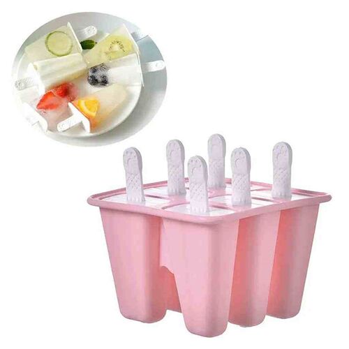 DIY Ice Lolly Cream Molds Ice Tray Silicone Ice Cream s Mold