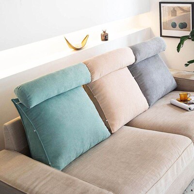Triangle cushion, headrest, large backrest, sofa, tatami ma