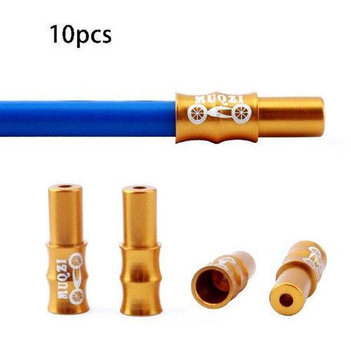 2-6pack 10Pcs Road Bikes Cable End Caps Tips Caps End Parts