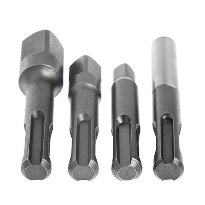 4 Pcs 1/43/81/2 SDS Socket Driver Drills+Quick Change