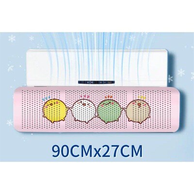 Air Conditioner Deflector Adjustable Confinement Air Deflect