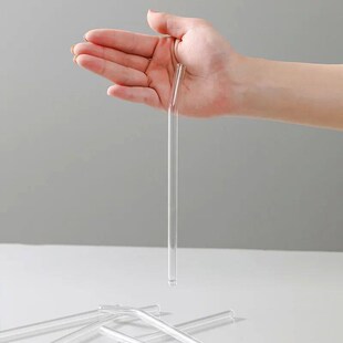 3282 High Borosilicate Glass Straws Eco Friendly Reusable Dr