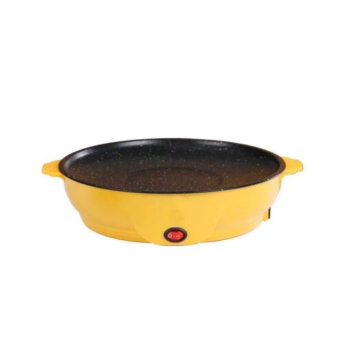 220V Electric Baking Pan Non-stick Korean Barbecue Steak Bar